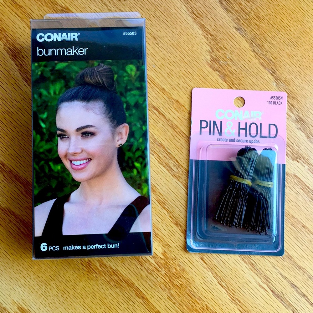 Hair Bunmaker and hairpins NWT